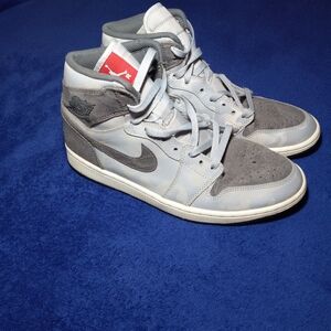 Air Jordan 1 Retro Premium High Grey Camo